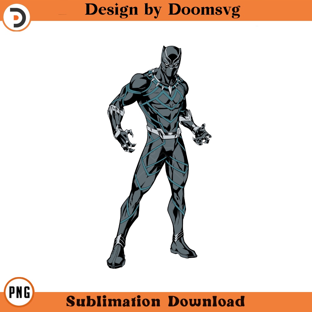 SH611-Black Panther Cartoon Clipart Download, PNG Download Cartoon Clipart Download, PNG Download.jpg