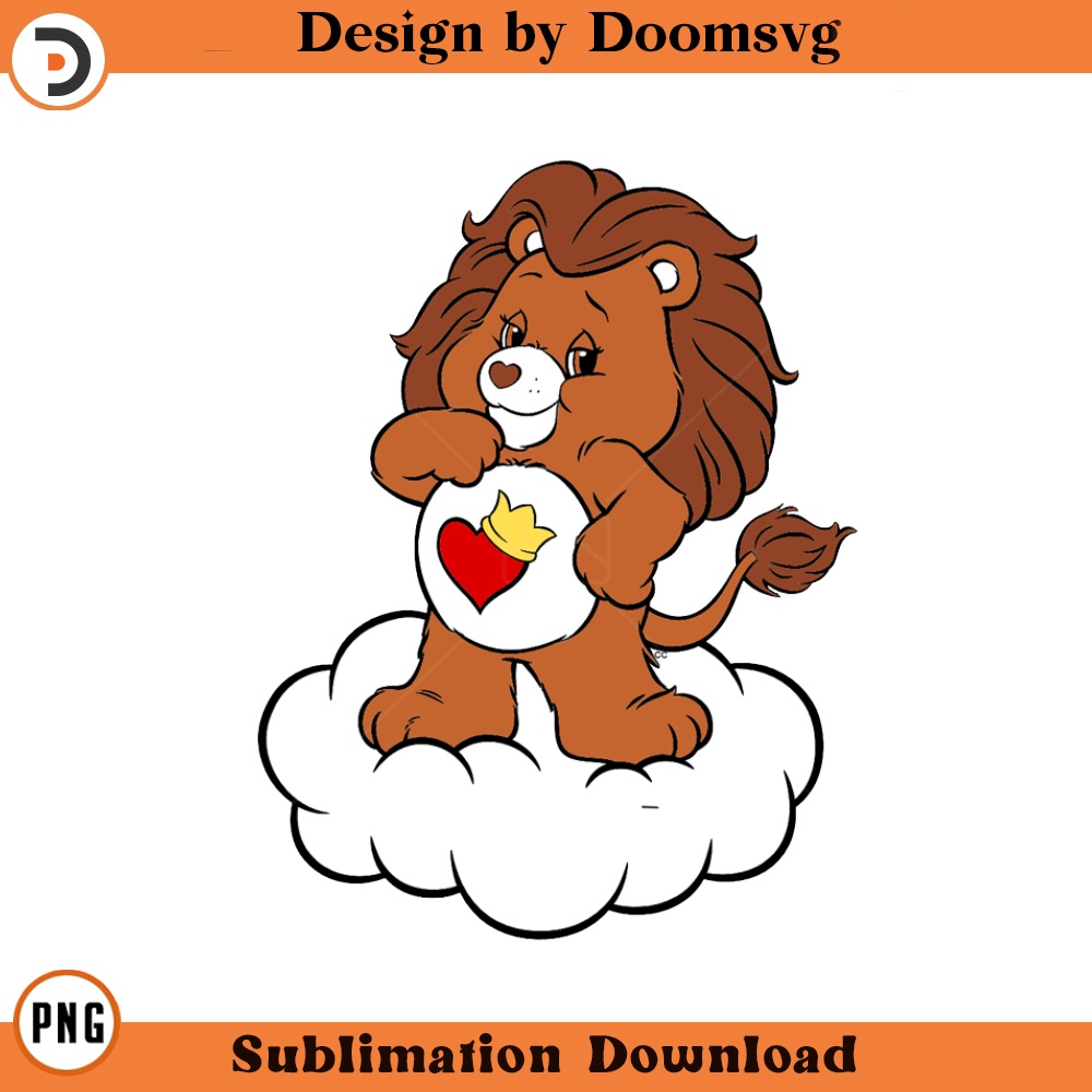 SH651-Brave Heart Lion Cartoon Clipart Download, PNG Download Cartoon Clipart Download, PNG Download.jpg