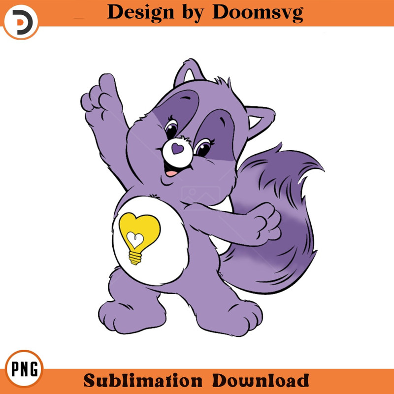 SH655-Bright Heart Racoon Cartoon Clipart Download, PNG Download Cartoon Clipart Download, PNG Download.jpg