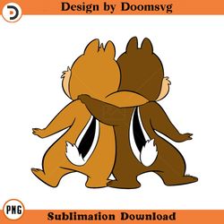 chip dale back cartoon clipart download, png download cartoon clipart download, png download