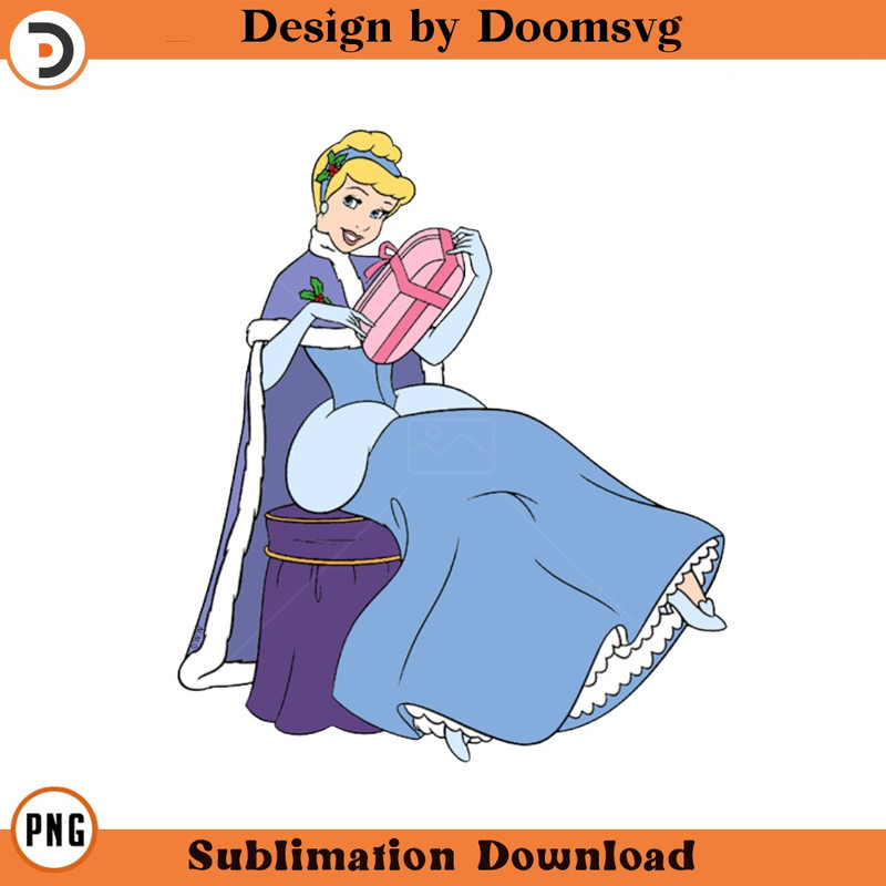 SH768-Cinderella Christmas Cartoon Clipart Download, PNG Download Cartoon Clipart Download, PNG Download.jpg