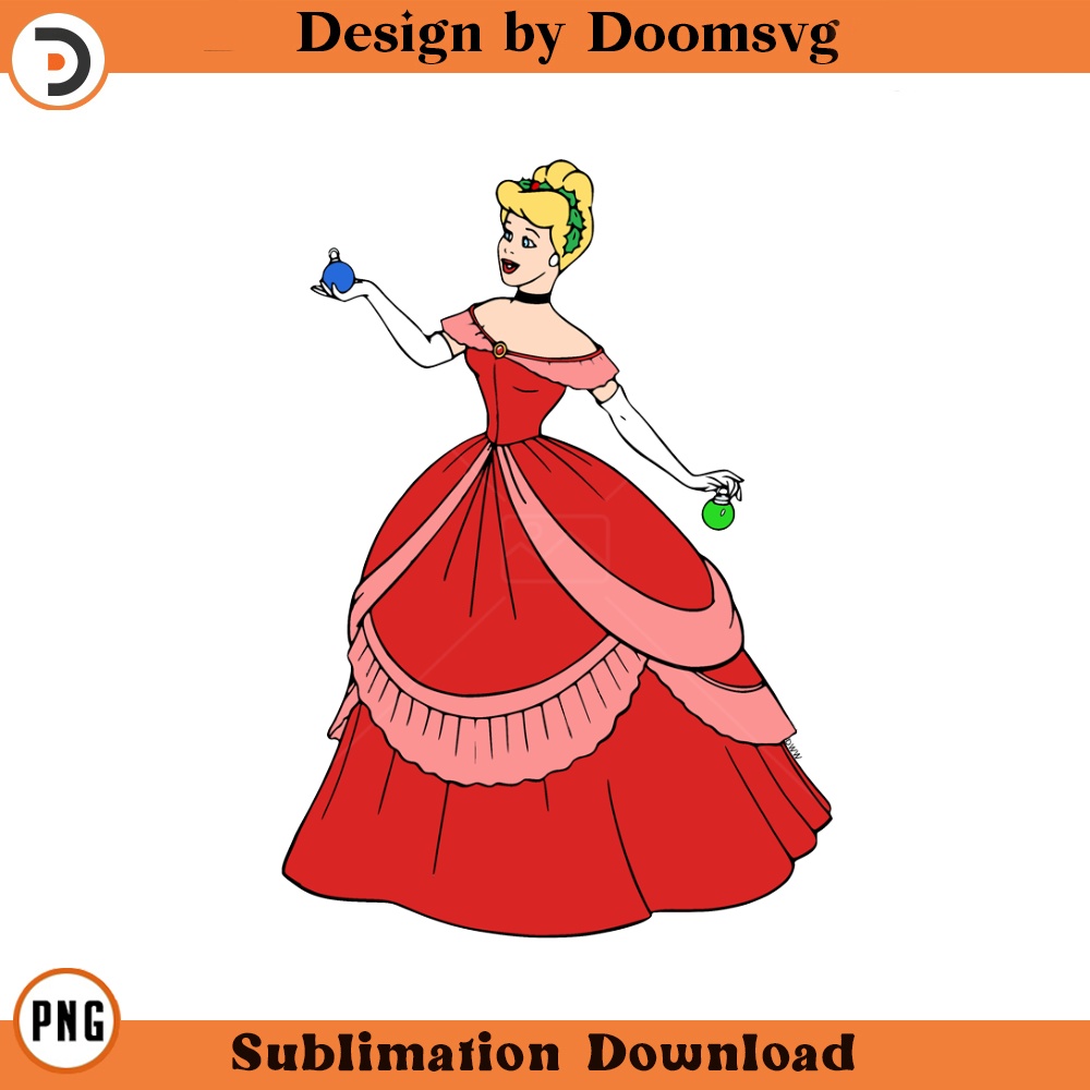 SH770-Cinderella Christmas Cartoon Clipart Download, PNG Download Cartoon Clipart Download, PNG Download.jpg