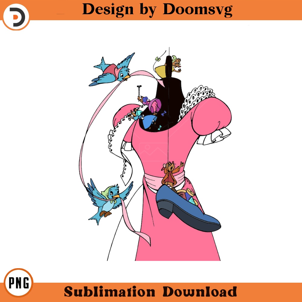 SH772-Cinderella Dress Cartoon Clipart Download, PNG Download Cartoon Clipart Download, PNG Download.jpg