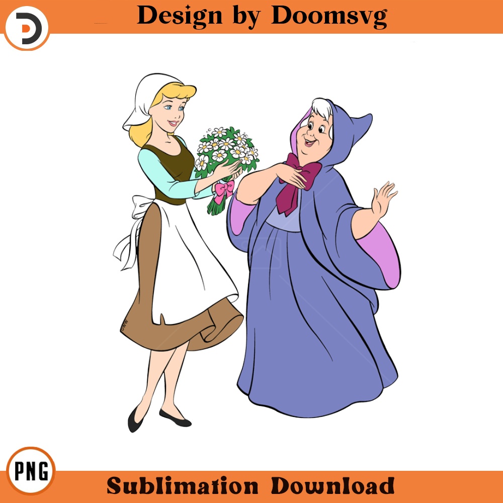 SH777-Cinderella Fairy Godmother Cartoon Clipart Download, PNG Download Cartoon Clipart Download, PNG Download.jpg
