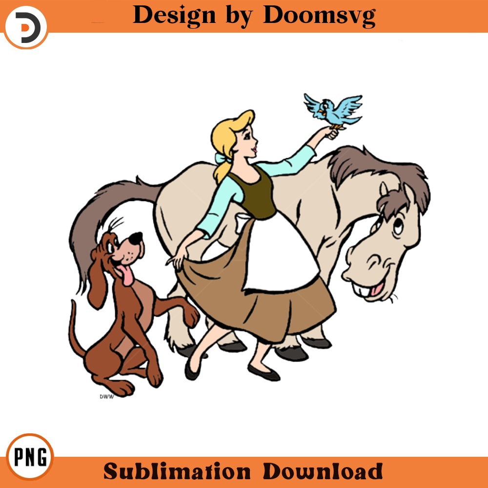 SH784-Cinderella Friends Cartoon Clipart Download, PNG Download Cartoon Clipart Download, PNG Download.jpg