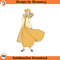 SH786-Cinderella Gold Dress Cartoon Clipart Download, PNG Download Cartoon Clipart Download, PNG Download.jpg