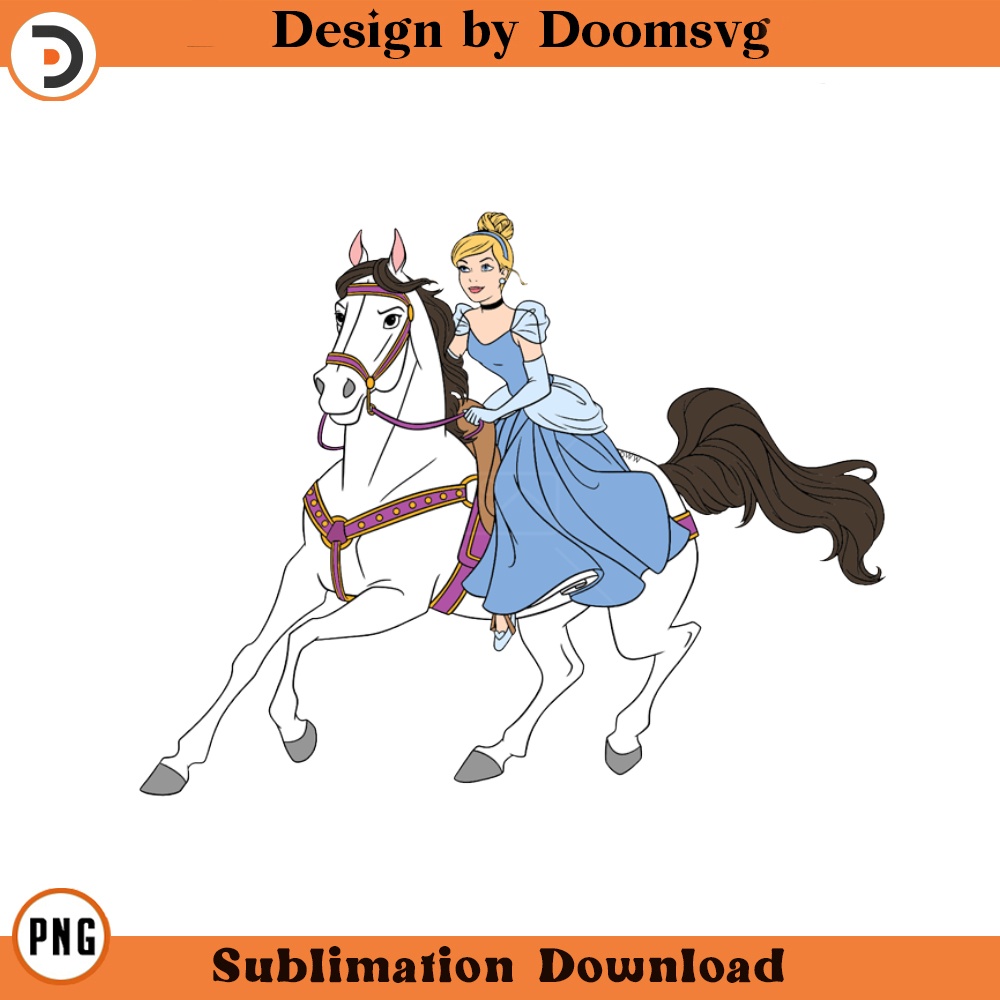SH793-Cinderella Horse Cartoon Clipart Download, PNG Download Cartoon Clipart Download, PNG Download.jpg