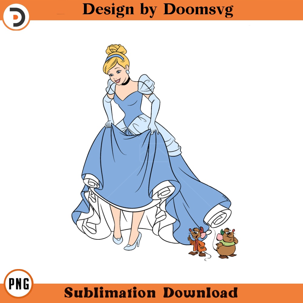 SH810-Cinderella Mice Cartoon Clipart Download, PNG Download Cartoon Clipart Download, PNG Download.jpg