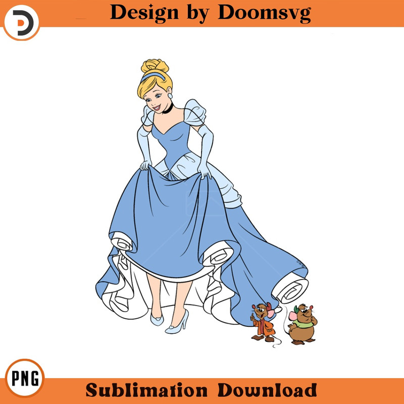 SH810-Cinderella Mice Cartoon Clipart Download, PNG Download Cartoon Clipart Download, PNG Download.jpg