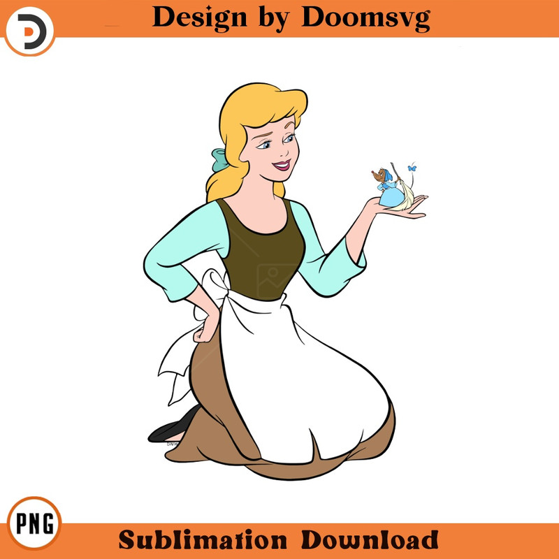 SH812-Cinderella Mouse Cartoon Clipart Download, PNG Download Cartoon Clipart Download, PNG Download.jpg