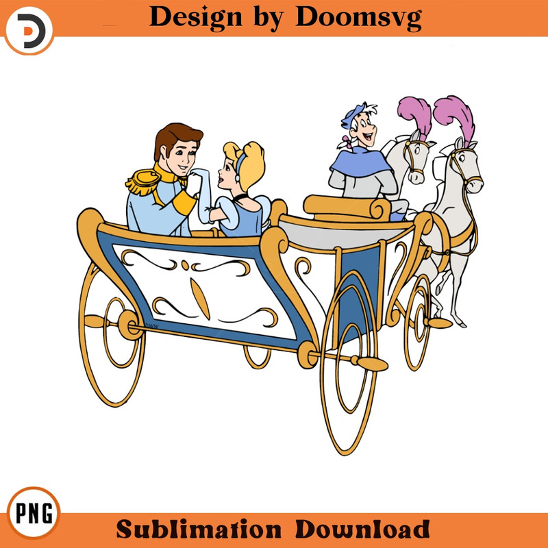 SH827-Cinderella Prince Coach Cartoon Clipart Download, PNG Download Cartoon Clipart Download, PNG Download.jpg