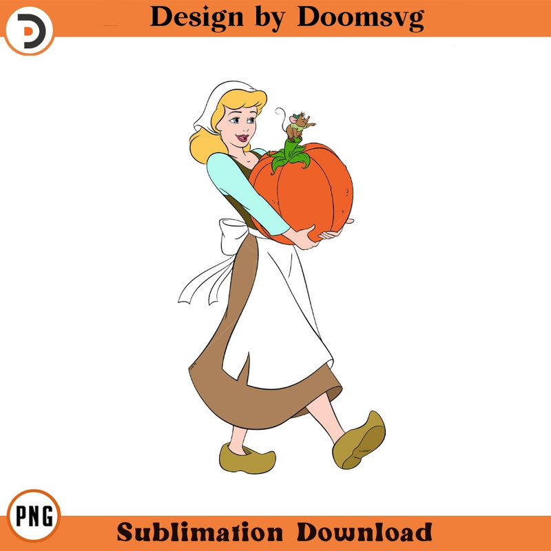 SH843-Cinderella Pumpkin Cartoon Clipart Download, PNG Download Cartoon Clipart Download, PNG Download.jpg