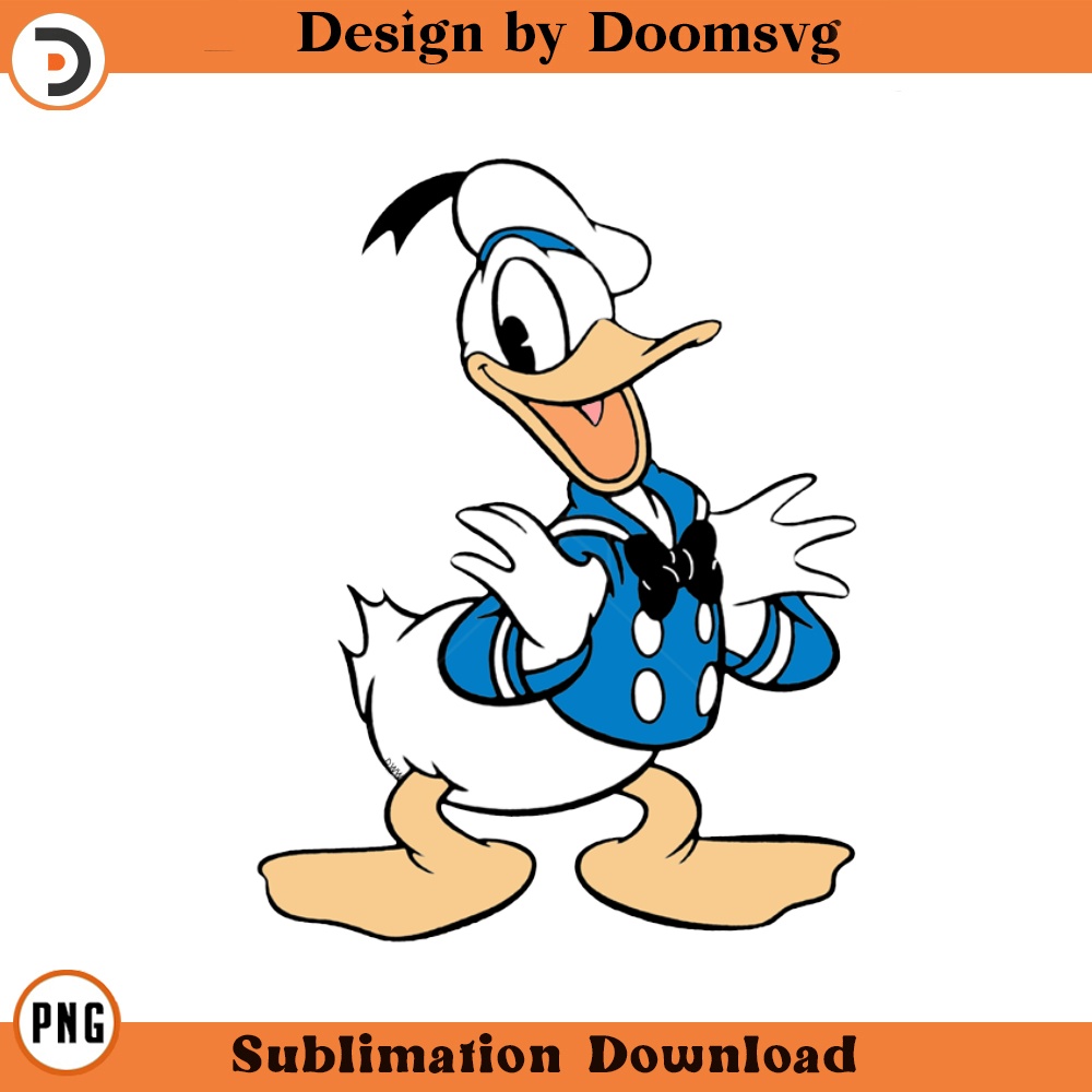 SH928-Classic Donald Cartoon Clipart Download, PNG Download Cartoon Clipart Download, PNG Download.jpg