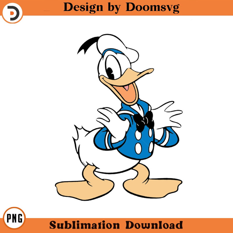 SH938-Classic Donald Cartoon Clipart Download, PNG Download Cartoon Clipart Download, PNG Download.jpg