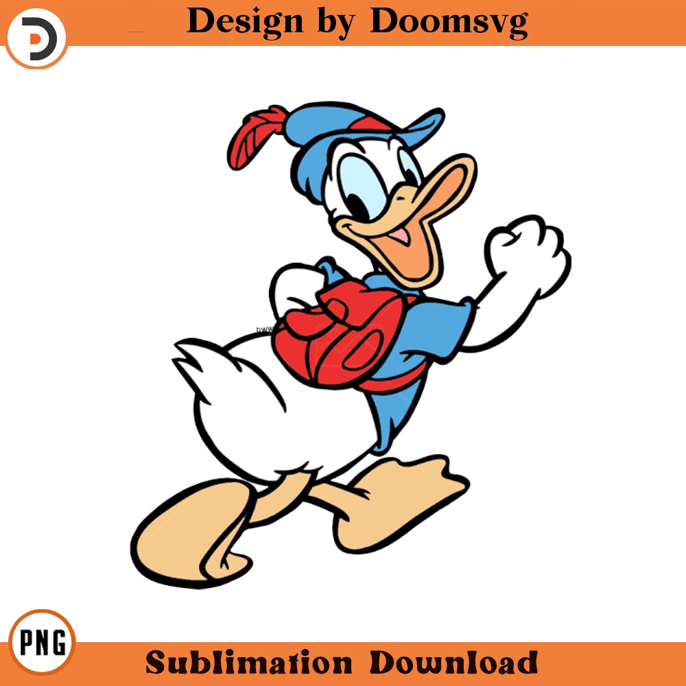 SH939-Classic Donald Cartoon Clipart Download, PNG Download Cartoon Clipart Download, PNG Download.jpg