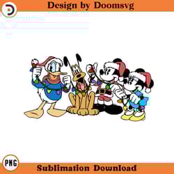 classic mickey christmas cartoon clipart download, png download cartoon clipart download, png download 1