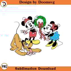classic mickey christmas cartoon clipart download, png download cartoon clipart download, png download 3