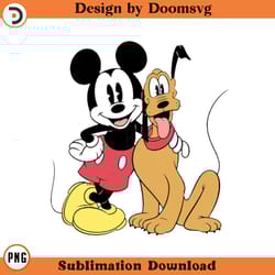 classic mickey pluto cartoon clipart download, png download cartoon clipart download, png download