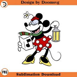 classic minnie christmas cartoon clipart download, png download cartoon clipart download, png download