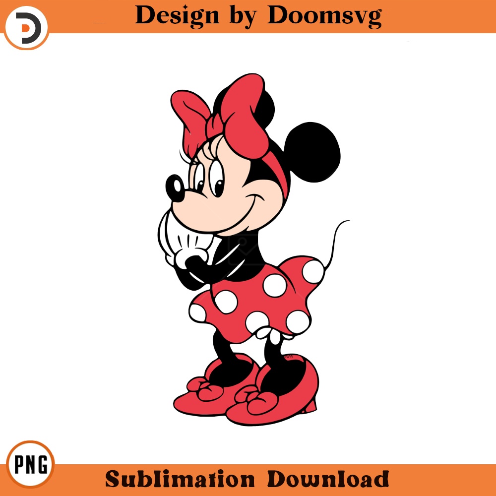 SH1240-Classic Minnie Mouse Cartoon Clipart Download, PNG Download Cartoon Clipart Download, PNG Download.jpg