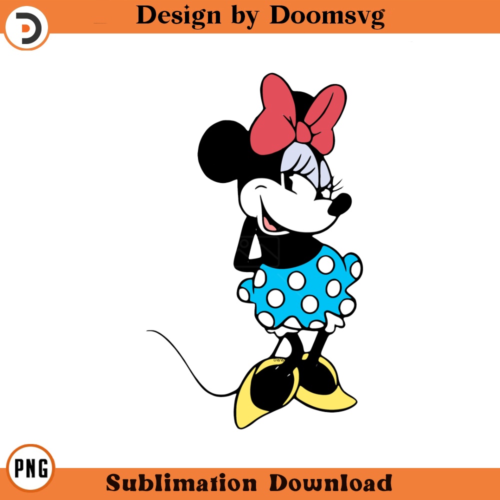 SH1241-Classic Minnie Mouse Cartoon Clipart Download, PNG Download Cartoon Clipart Download, PNG Download.jpg