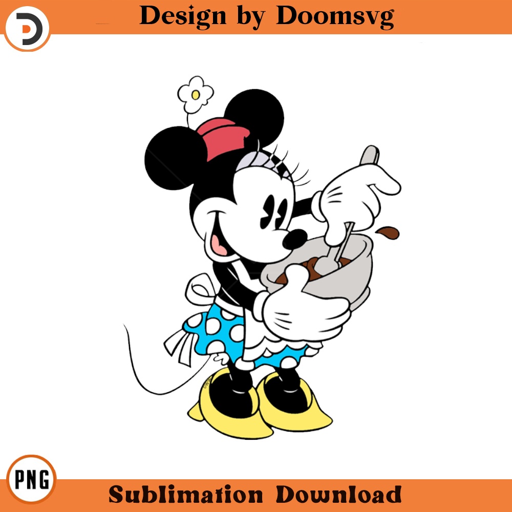 SH1276-Classic Minnie Cartoon Clipart Download, PNG Download Cartoon Clipart Download, PNG Download.jpg