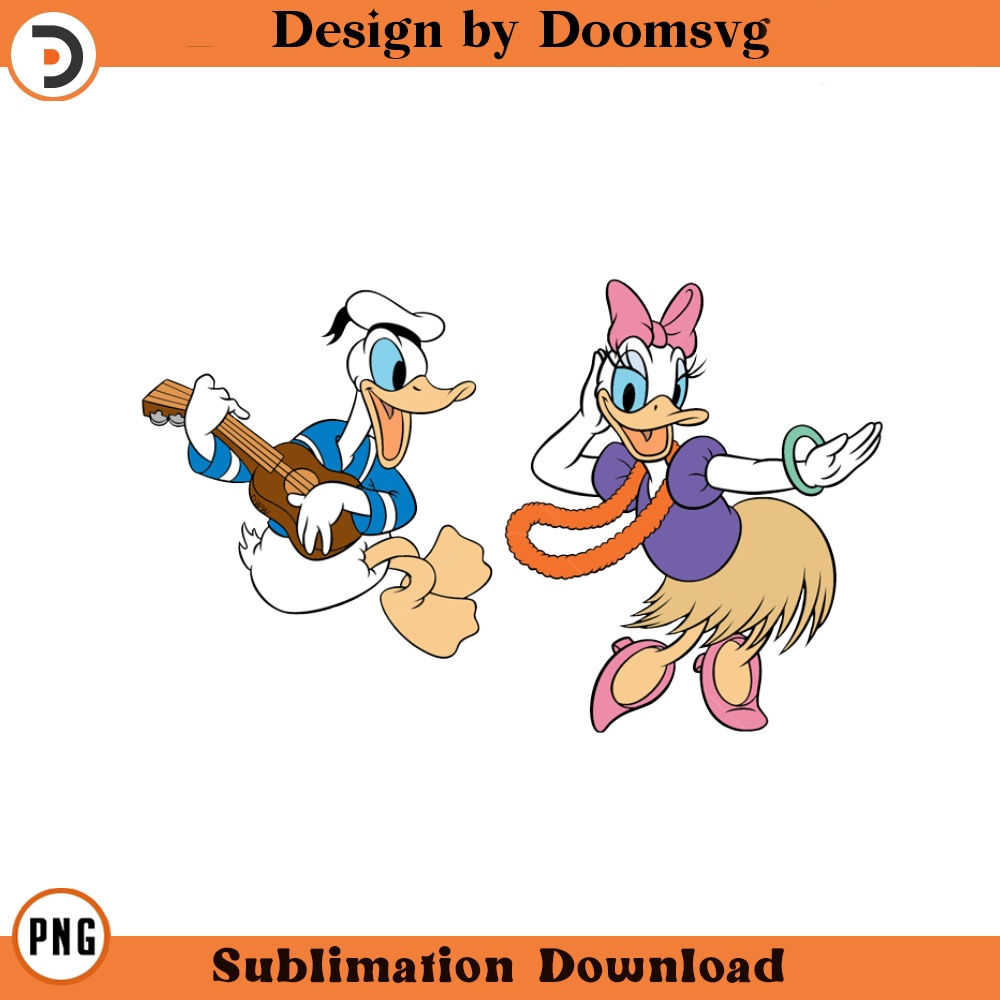 SH1304-Classicdonalddaisy Hula Cartoon Clipart Download, PNG Download Cartoon Clipart Download, PNG Download.jpg