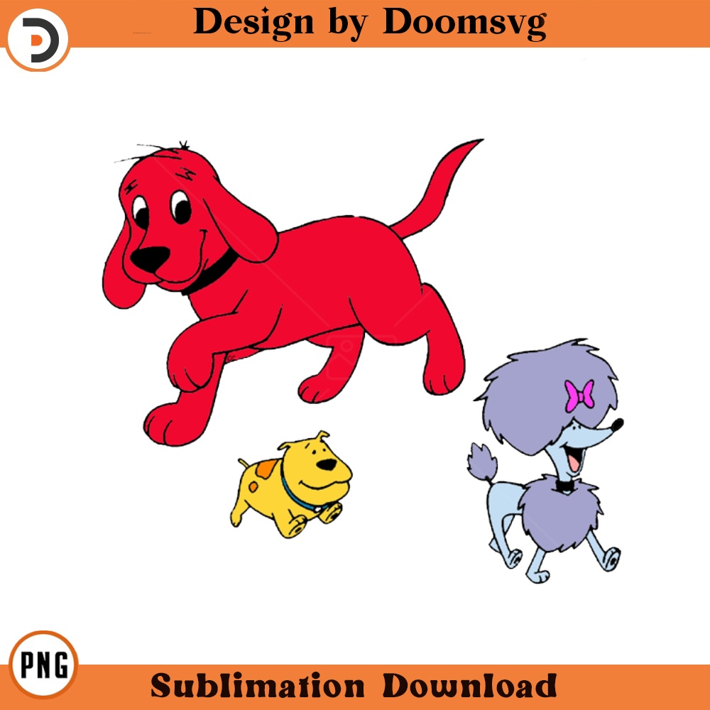 SH1331-Clifford Cleo Tbone Cartoon Clipart Download, PNG Download Cartoon Clipart Download, PNG Download.jpg