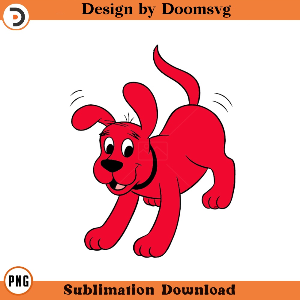SH1337-Clifford Cartoon Clipart Download, PNG Download Cartoon Clipart Download, PNG Download.jpg