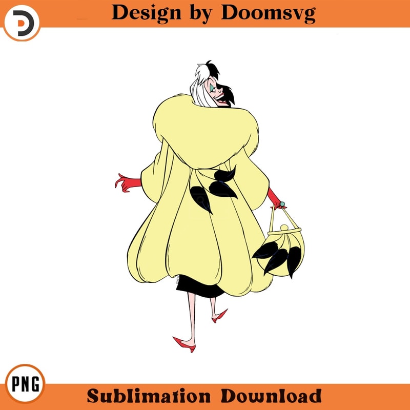 SH1387-Cruella Cartoon Clipart Download, PNG Download Cartoon Clipart Download, PNG Download.jpg