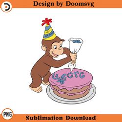 curious george cake cartoon clipart download, png download cartoon clipart download, png download
