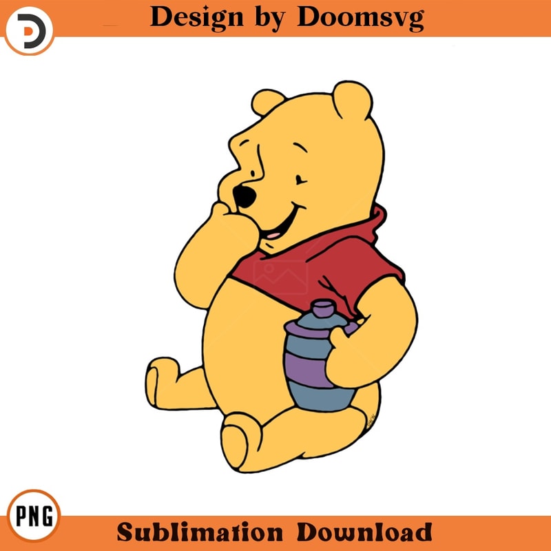 SH1419-Cute Winnie Cartoon Clipart Download, PNG Download Cartoon Clipart Download, PNG Download.jpg