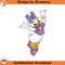 SH1429-Daisy Duck Cheering Cartoon Clipart Download, PNG Download Cartoon Clipart Download, PNG Download.jpg