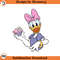 SH1432-Daisy Duck Cupcake Cartoon Clipart Download, PNG Download Cartoon Clipart Download, PNG Download.jpg