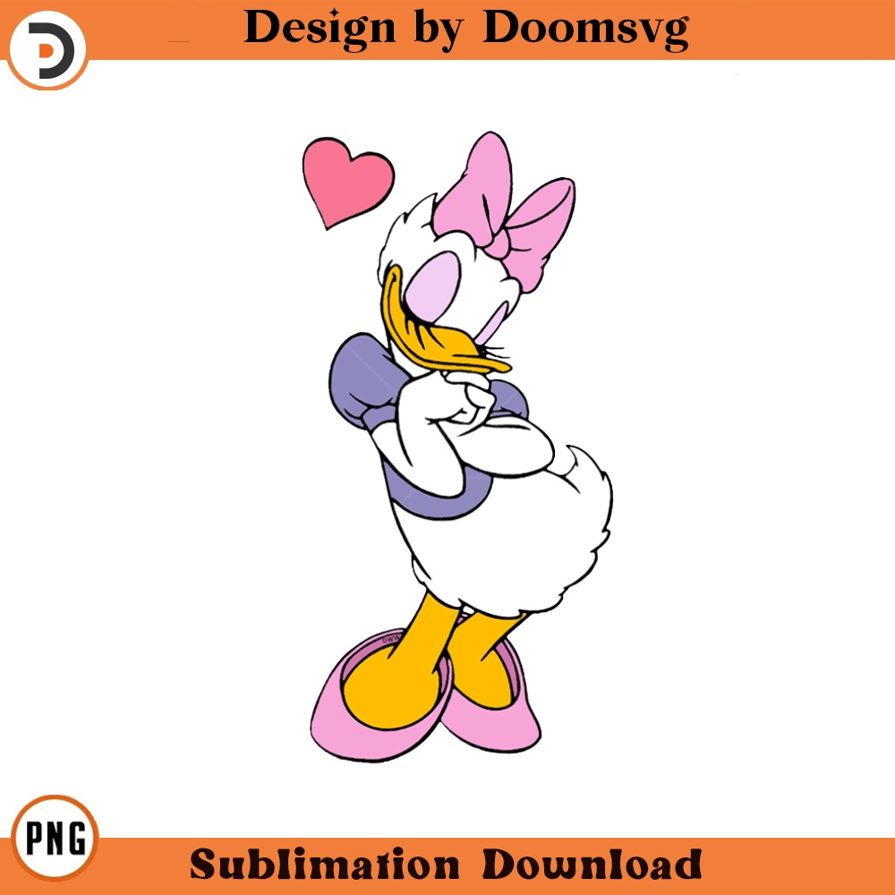 SH1492-Daisy Heart Cartoon Clipart Download, PNG Download Cartoon Clipart Download, PNG Download.jpg
