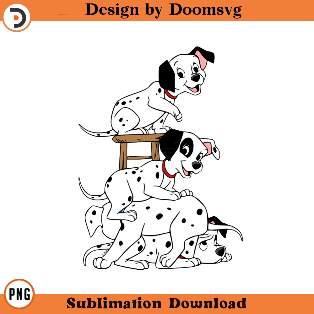 SH1539-Dalmatian Puppies Cartoon Clipart Download, PNG Download Cartoon Clipart Download, PNG Download.jpg