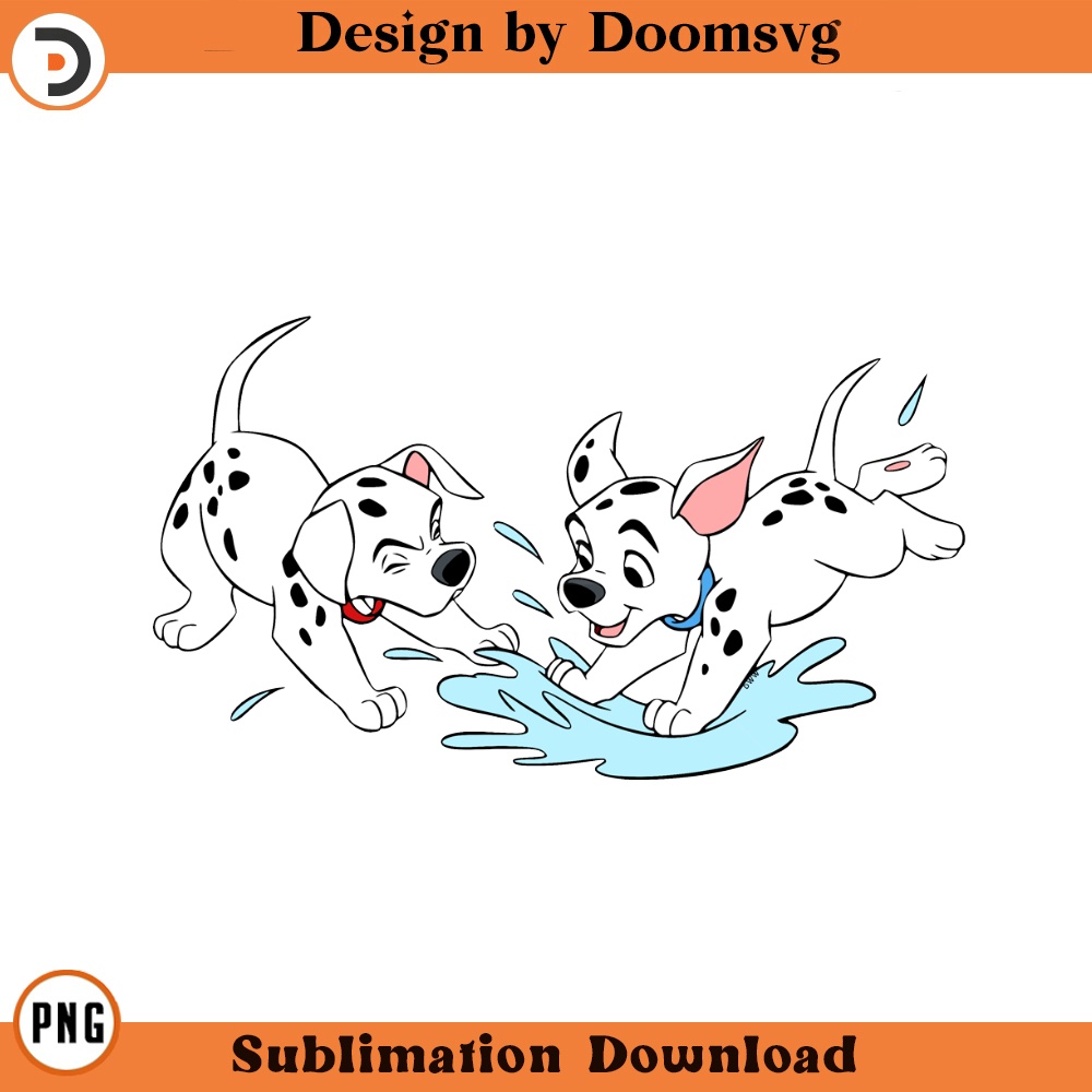 SH1540-Dalmatian Puppies Cartoon Clipart Download, PNG Download Cartoon Clipart Download, PNG Download.jpg