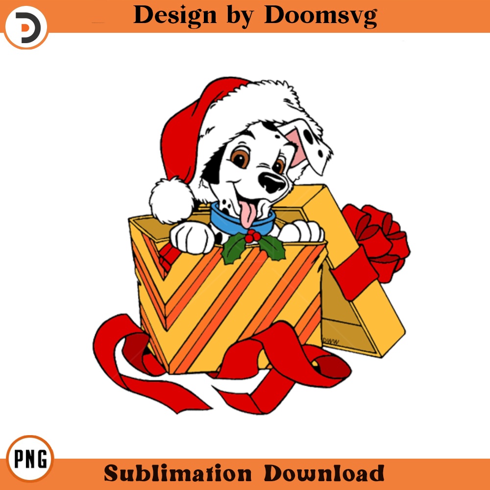 SH1553-Dalmatianchristmas Cartoon Clipart Download, PNG Download Cartoon Clipart Download, PNG Download.jpg