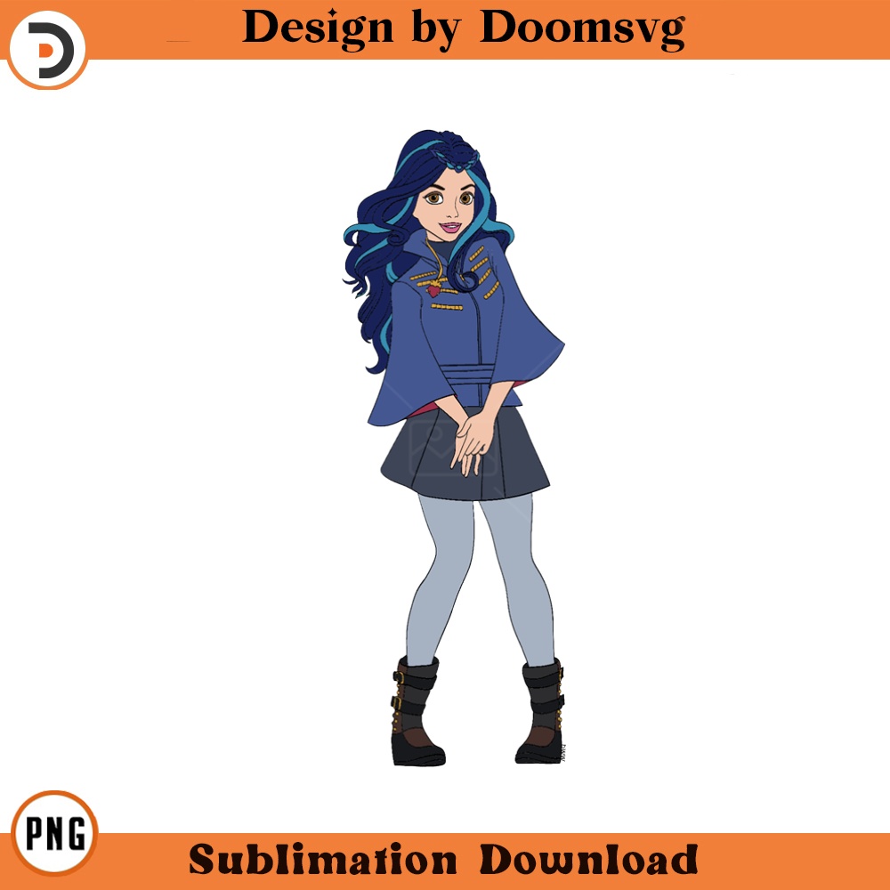 SH1573-Descendants Evie Cartoon Clipart Download, PNG Download Cartoon Clipart Download, PNG Download.jpg