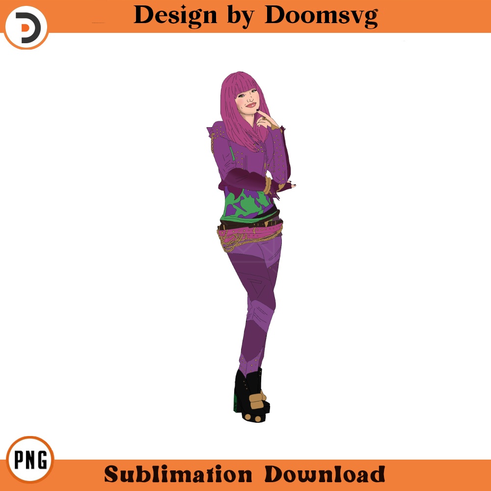 SH1579-Descendants Mal Cartoon Clipart Download, PNG Download Cartoon Clipart Download, PNG Download.jpg
