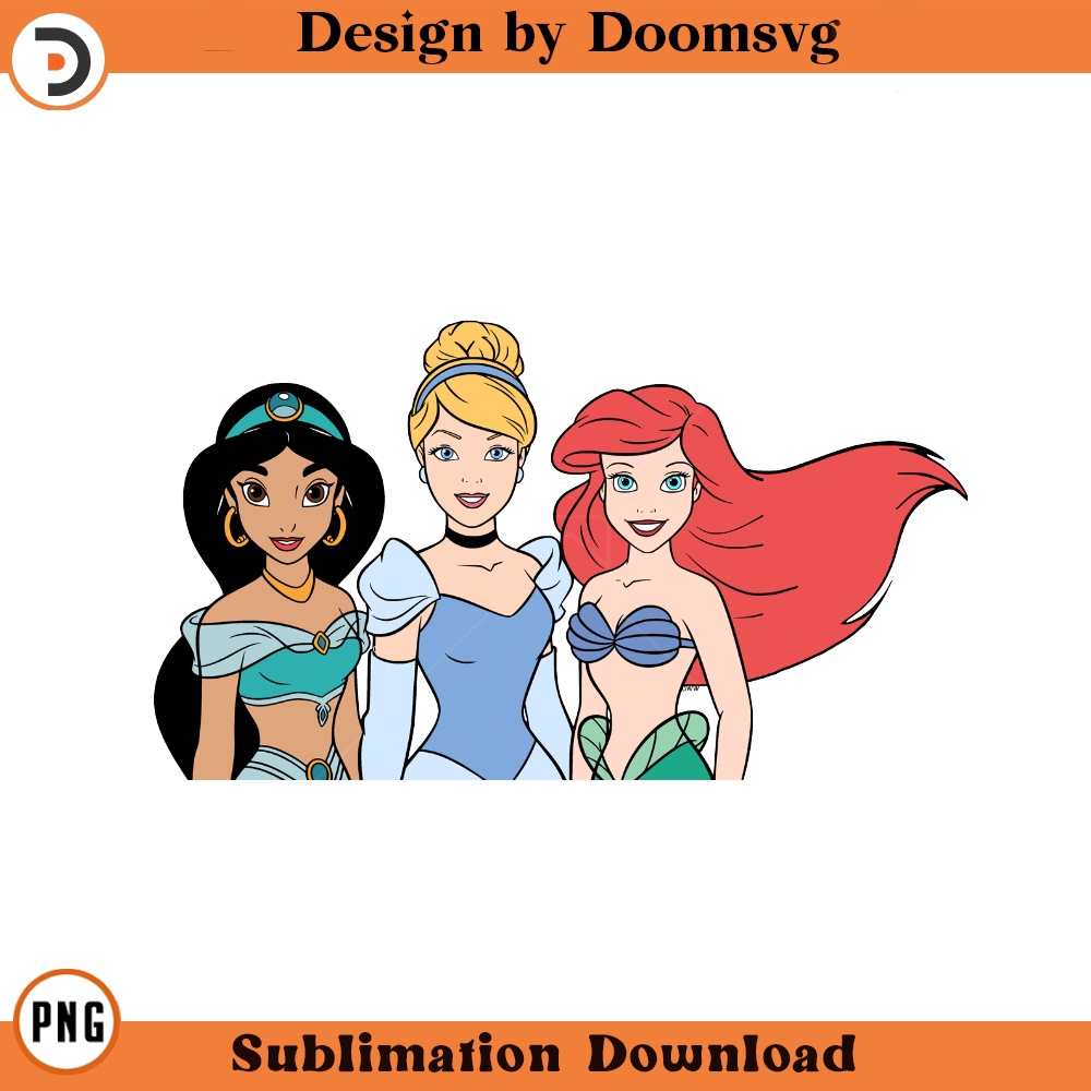 SH1598-Disney Princesses Cartoon Clipart Download, PNG Download Cartoon Clipart Download, PNG Download.jpg