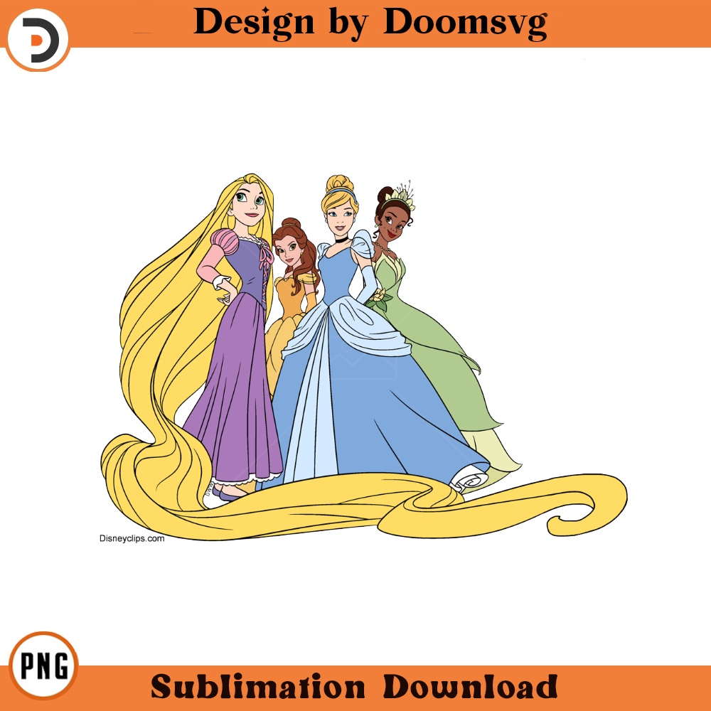 SH1599-Disney Princesses Cartoon Clipart Download, PNG Download Cartoon Clipart Download, PNG Download.jpg