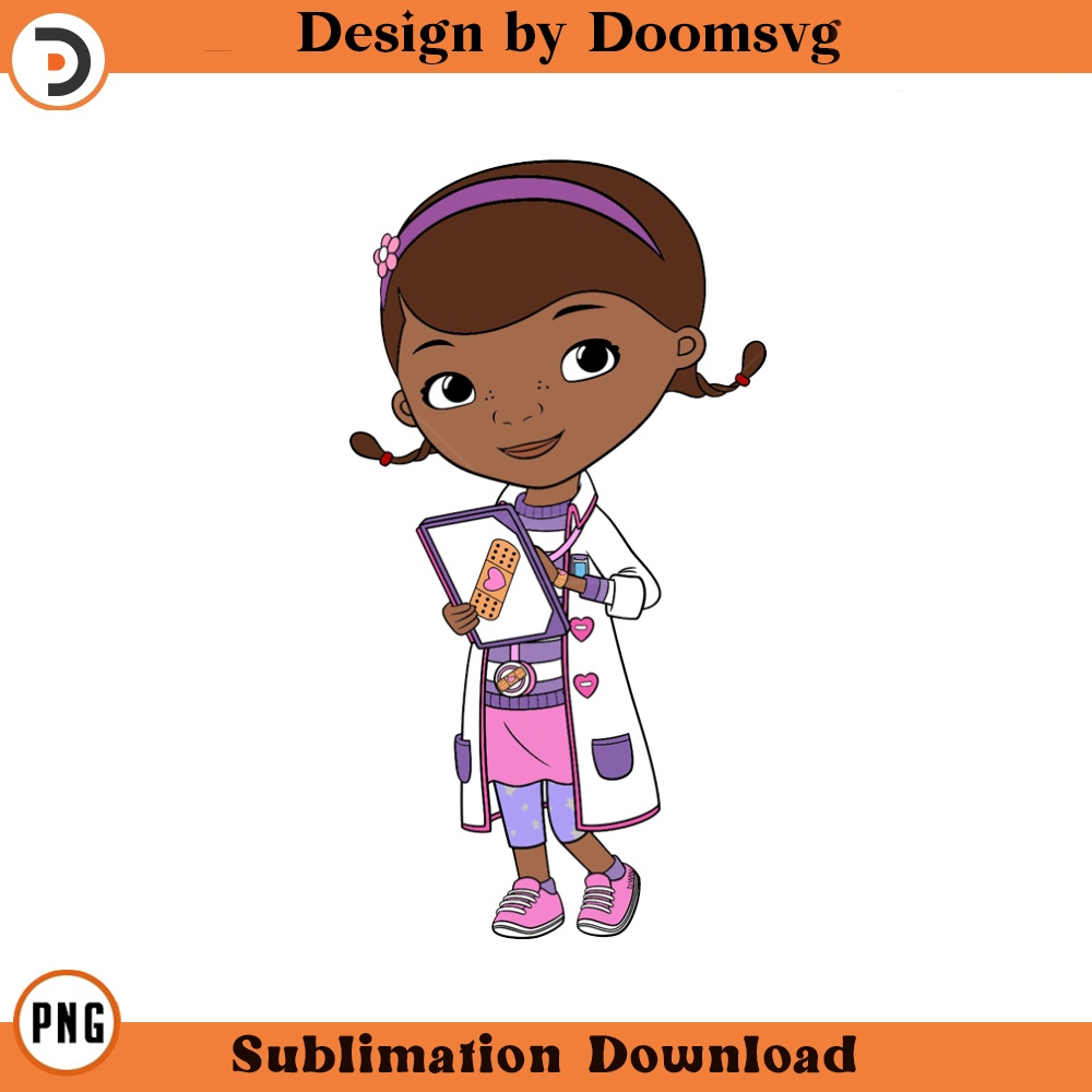 SH1608-Doc Mcstuffins Cartoon Clipart Download, PNG Download Cartoon Clipart Download, PNG Download.jpg