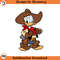 SH1625-Donald Cowboy Cartoon Clipart Download, PNG Download Cartoon Clipart Download, PNG Download.jpg