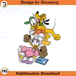 donald daisy pluto cartoon clipart download, png download cartoon clipart download, png download