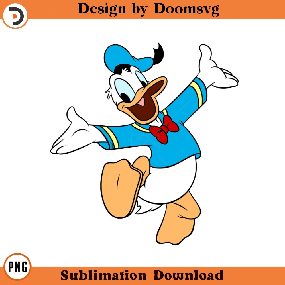 SH1668-Donald Duck Cartoon Clipart Download, PNG Download Cartoon Clipart Download, PNG Download.jpg