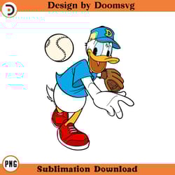 donald duck baseball cartoon clipart download, png download cartoon clipart download, png download