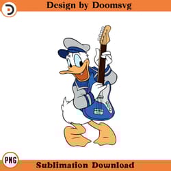 donald duck guitar cartoon clipart download, png download cartoon clipart download, png download