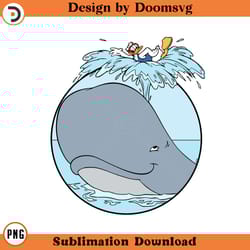 donald duck whale cartoon clipart download, png download cartoon clipart download, png download
