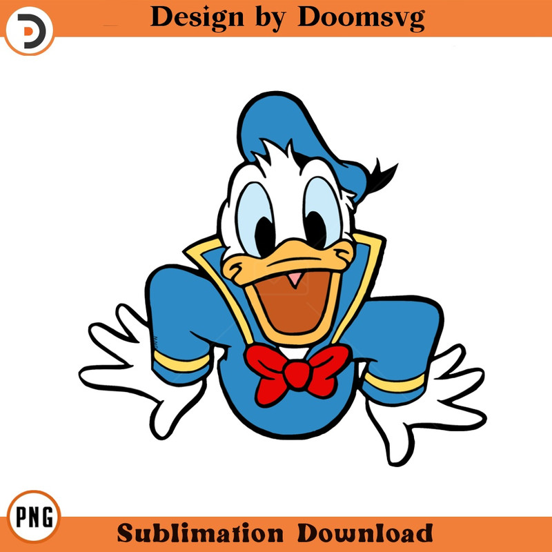 SH1765-Donald Duck Cartoon Clipart Download, PNG Download Cartoon Clipart Download, PNG Download.jpg